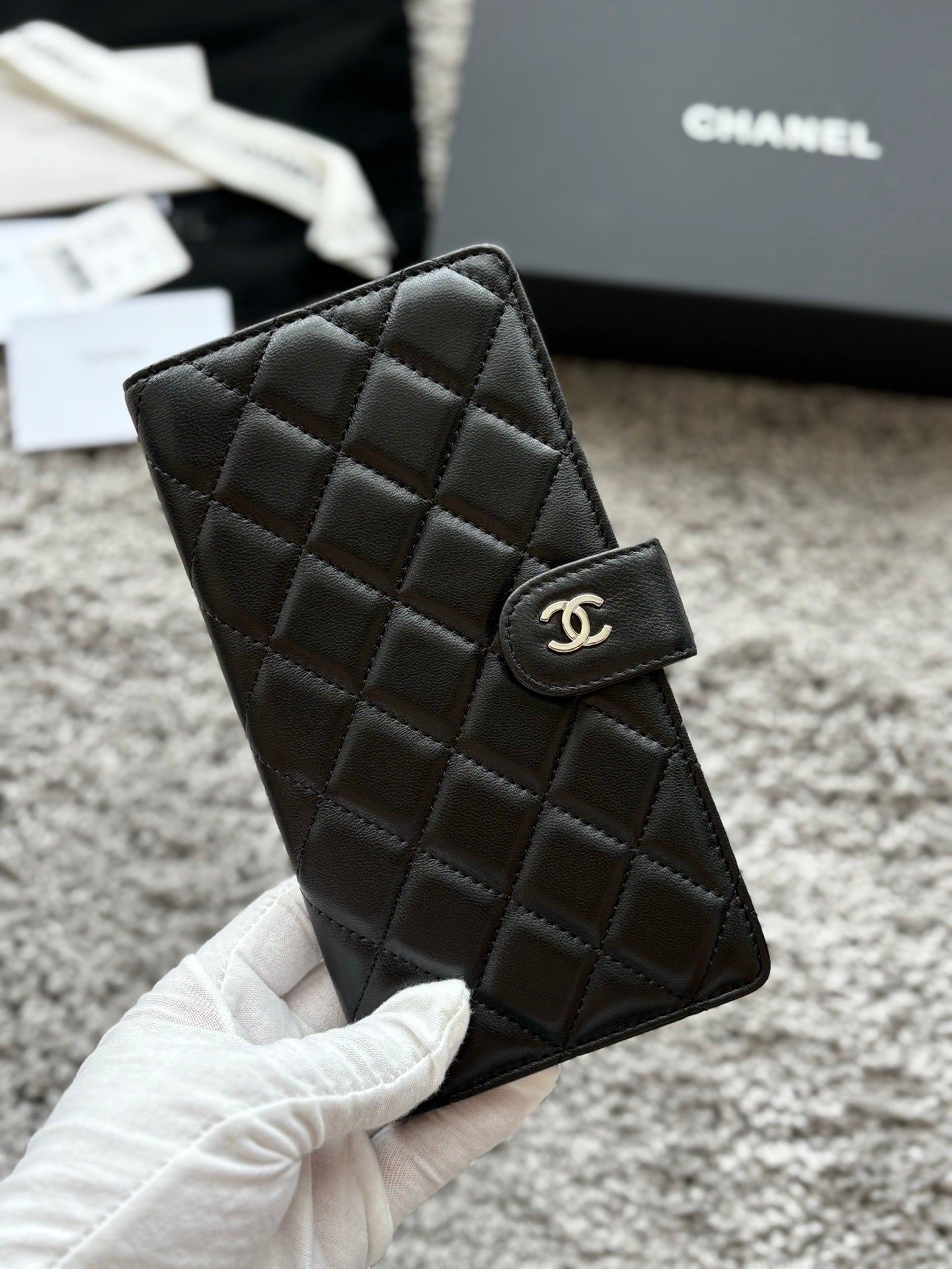 Chanel 2026 Long Wallet 19cm Leather 102500
