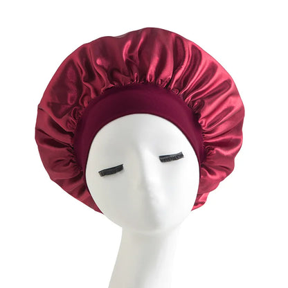 Bonnet en Satin Nuit