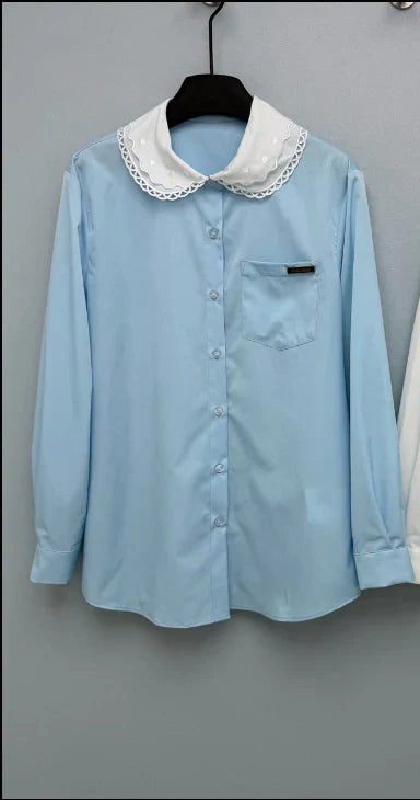 MiuMiu 2026 Long-Sleeve Shirt Cotton 643283