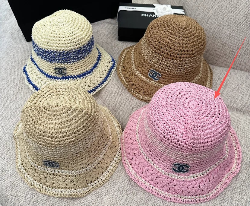 CC Straw Bucket Hat 214529