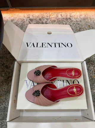 VT 26s Slide Sandals 55 Cowhide Leather 709648