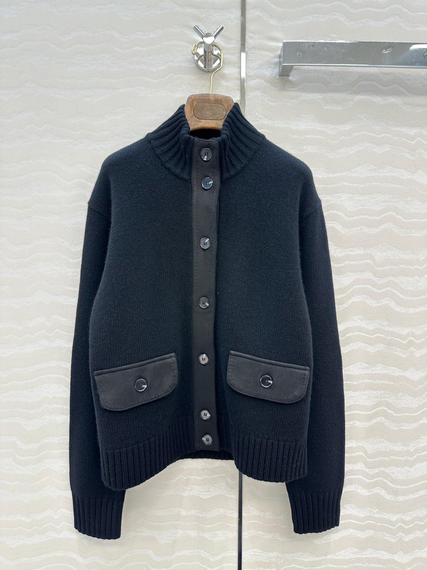 LP 25 Stand-collar Cardigan Cashmere 282272