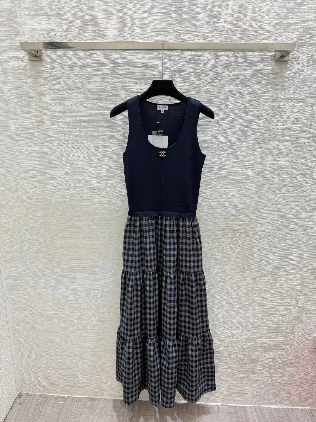 Chanel 2026 Knitted Vest Dress Polyester 633345