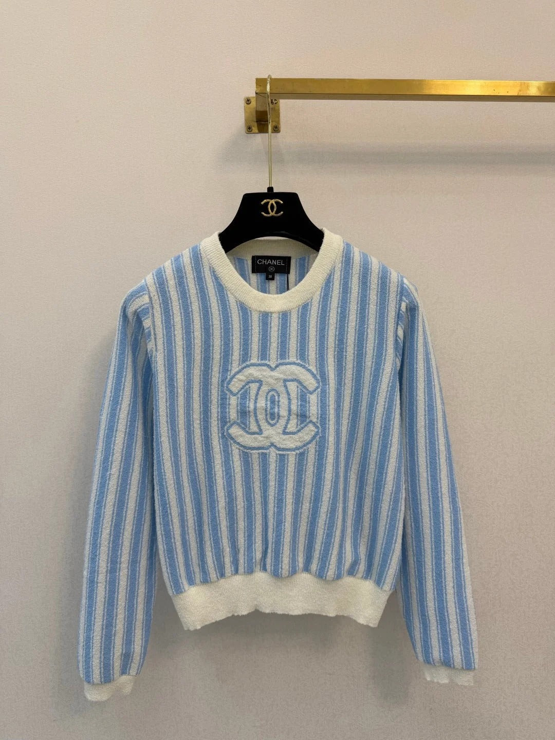 Chanel 2026 Striped Sweater Wool 417561
